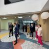 Ръководството на ЕИБ впечатлено от напредъка на детската болница и студентския кампус