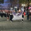 Над 800 учениците почетоха народните будители с мащабно факелно шествие