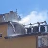 Пожар избухна в жилищна сграда в Приморско, запалиха се соларни панели