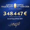 Фондация "Стилиян Петров" с гордост обяви: Мачът на надеждата в Бургас събра 348 447 евро