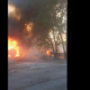 Пожар се разрази в близост до хотел край Созопол, две пожарни са на място (видео)