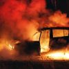 Шофьор изгора в колата си във Варненско