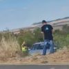 Екъшънът заради жена в Кошарица за малко да завърши фатално: Вуйчото блъснал с „Фолксваген“ племенника си и колата му, разбита с брадва