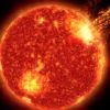 Мощно слънчево изригване удари Земята