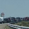 Катастрофа затруднява движението на АМ" Тракия", тапи се образуваха по всички магистрали