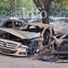 Съседи от ж.к. „Изгрев“ за палежа на коли в Бургас: Беше страшно! Подпалвачът е объркал Мерцедесите и номерата на блоковете в комплексите (СНИМКИ)