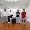 Студенти от НХА – филиал Бургас обновиха изложбената зала на Дружеството на бургаските художници