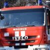 Кола пламна на пътя Варна - Бургас, движението е в една лента