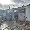 Пожар на 5-ти км в Бургас: Горят автосервиз и цех за мебели (снимки)