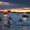 Парад на ветроходните кораби и заря по залез слънце в Поморие на 3 август 