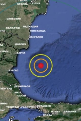 Земетресение в Черно море е регистрирано тази сутрин