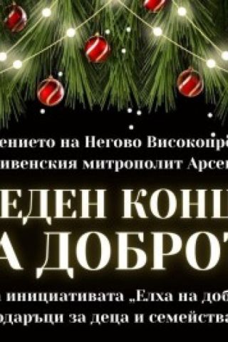 Инициативата "Елха на доброто" ще се проведе за десети юбилеен път в Бургас