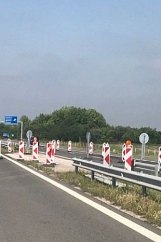 Край на ремонта на „Тракия“ в платното за София край Пазарджик, пускат движението